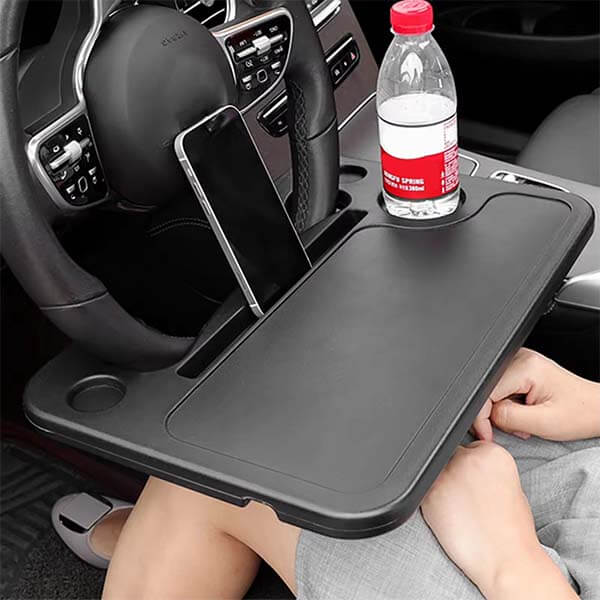 Car Steering Wheel Desk Multi-functional Portable Car Laptop Table Food Tray 3