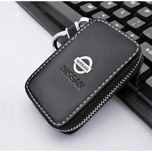 ZIPPER Leather Key Case Holder, Leather Key Wallet, Key Cover Holder