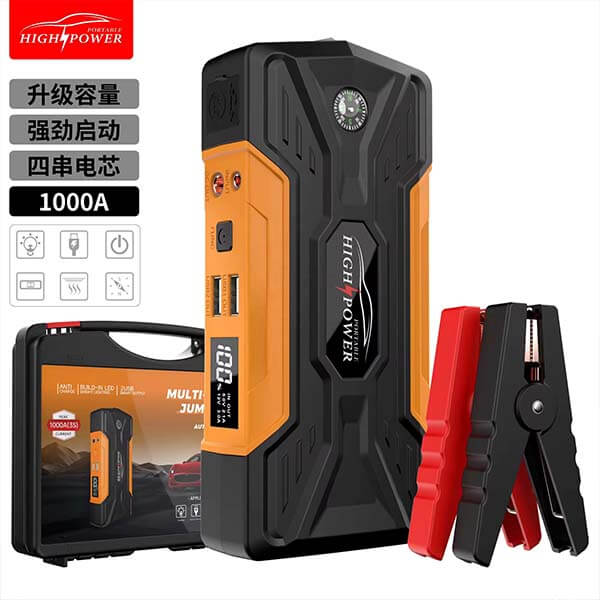 28000mAh Car Jump starter 12V 1500A car battery portable car booster and optional tyre compressor