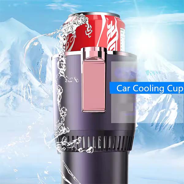 DC12V Smart Cup Mug Holder  Drink Car Armrest Console Cooler and Warmer Beverage Tumbler with Heating Cooling Features