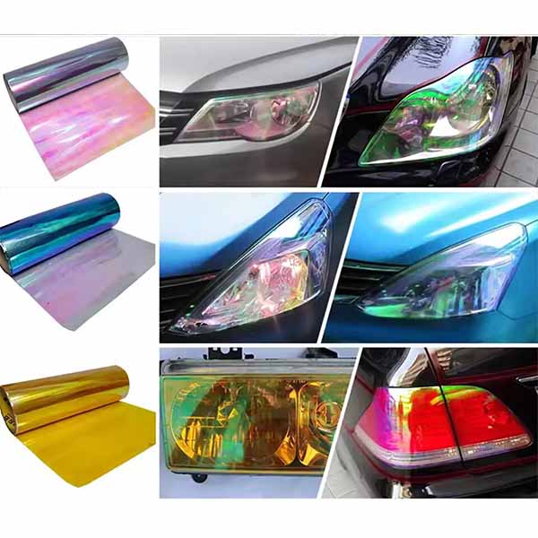 Clear Vinyl Decal Sticker for Cars - Smoke Fog Light, Headlight, Taillight Tint, Vinyl Stickers, and Hood Film