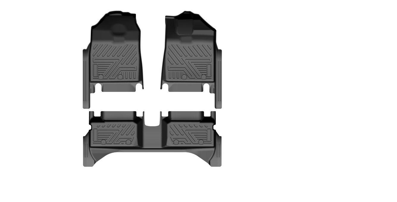 2023 WIGO/AXIA/AGYA FOOT MAT/5 SEATS/2ROWS/3PCS 5D max ID