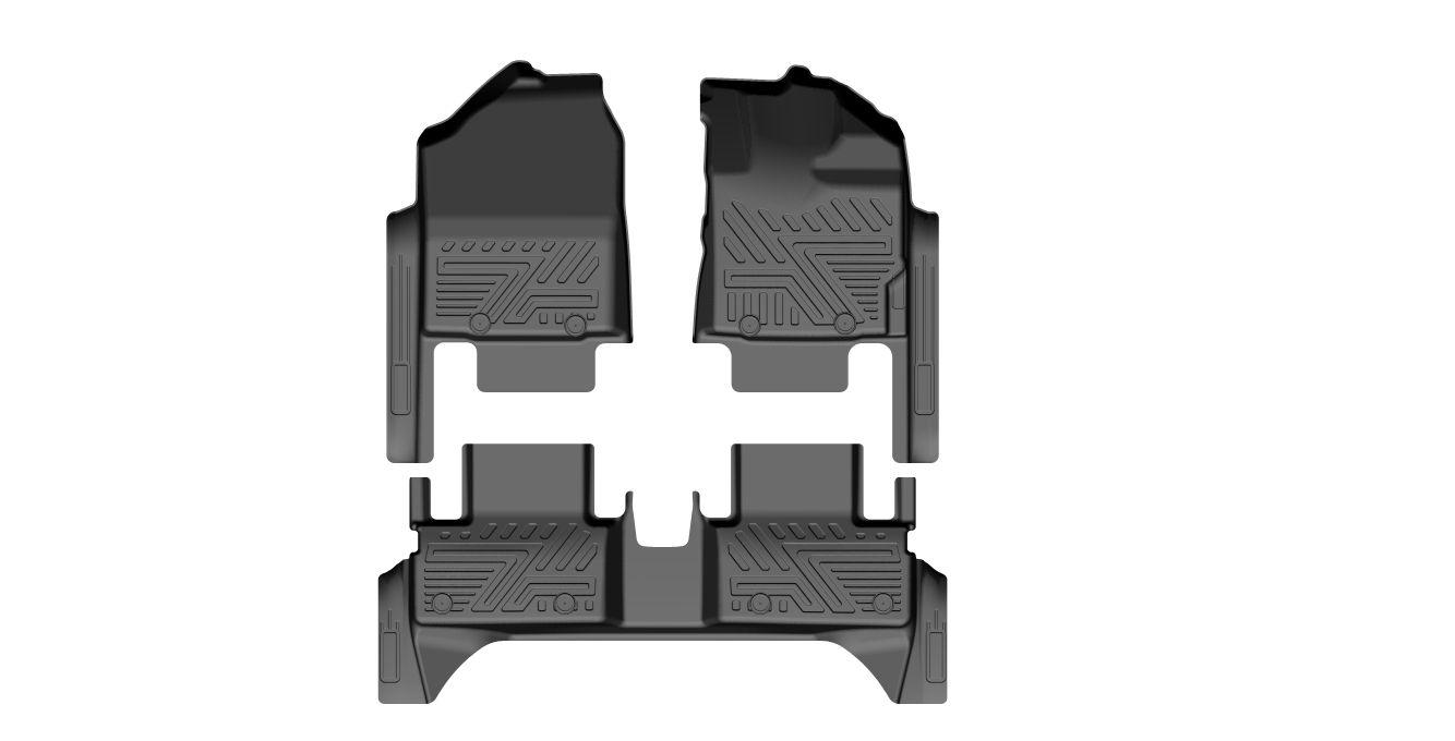 2023 YARIS CROSS FOOT MAT/5 SEATS/2ROWS/3PCS 5D max ID