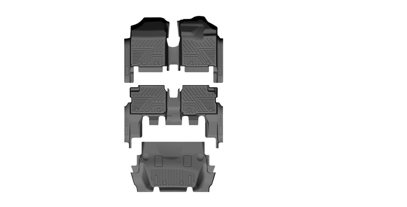 2019-ON CALYA FOOT MAT 7SEAT/3ROWS/4PCS 5D max ID