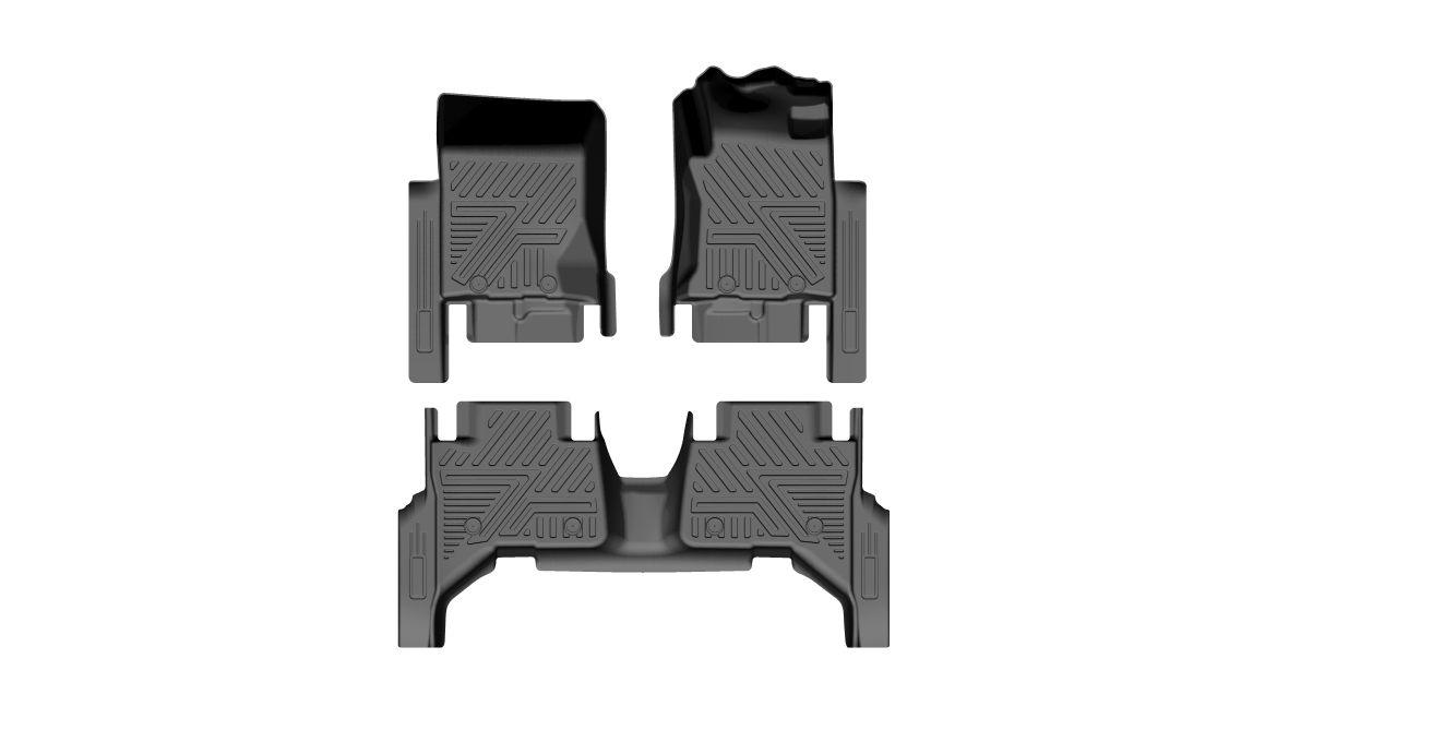 2024 TRITON FOOT 4 DOOR MAT/5 SEATS/2ROWS/3PCS /RHD AU