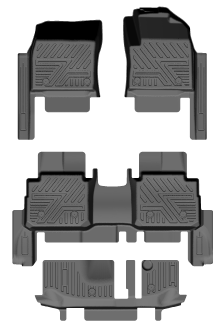 2019-2024 X-TRAIL FOOT MAT/5 SEATS/2 ROWS/3PCS/Hybrid/RHD/AU