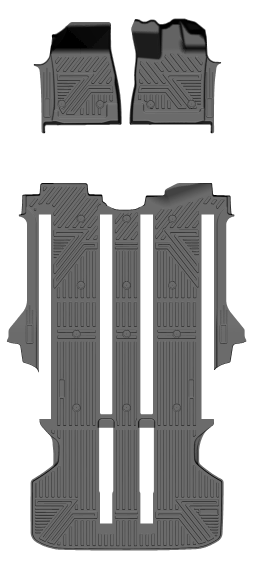 2012-2015 VELLFIRE/ALPHARD 30 RHD 5 SEAT FOOT MAT/3ROWS/4PCS/ RHD MG