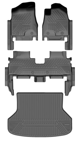 2004-2016 TOYOTA HARRIER 5SEAT FOOT MAT/2ROWS/5PCS/LHD /HYBRID AU