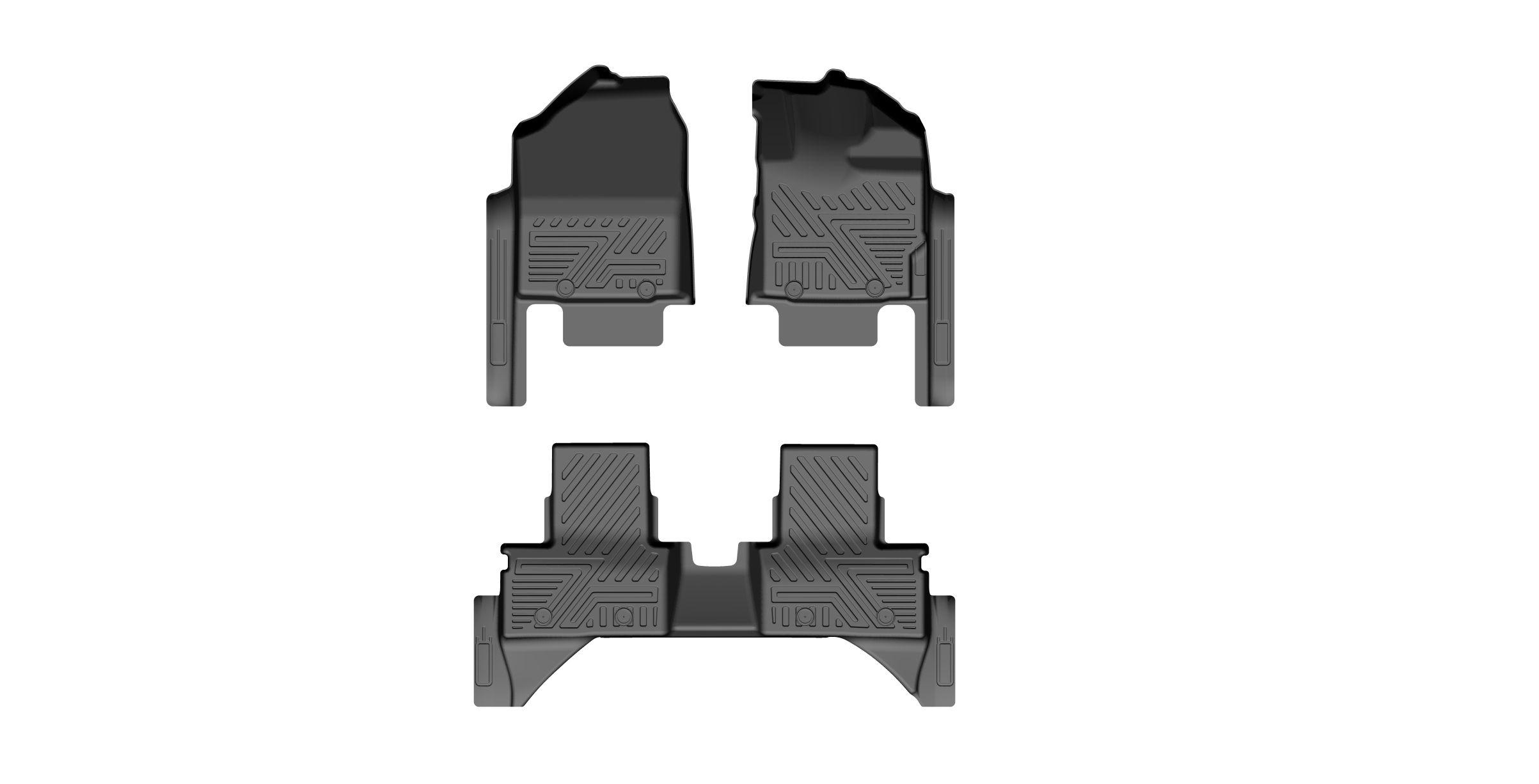 2023 YARIS CROSS FOOT MAT/5 SEATS/2ROWS/3PCS 5D max HYBRID ID
