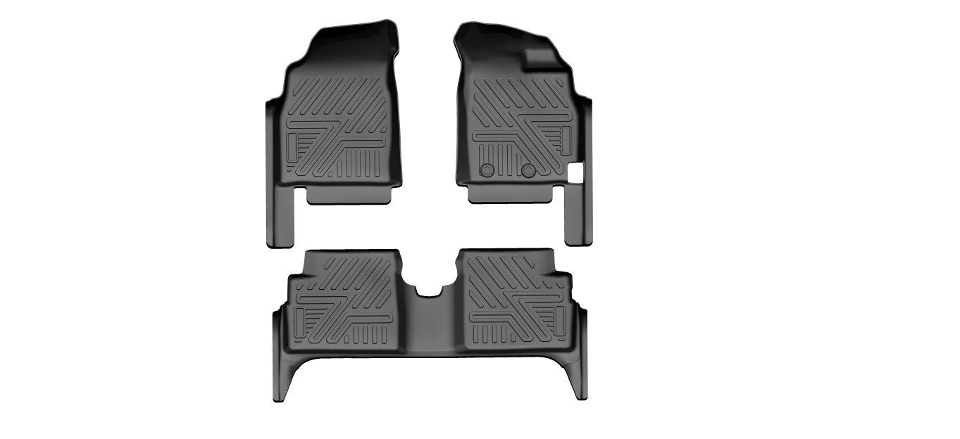 SAGA FOOT MAT /5 SEATS/2ROWS/3PCS MYS