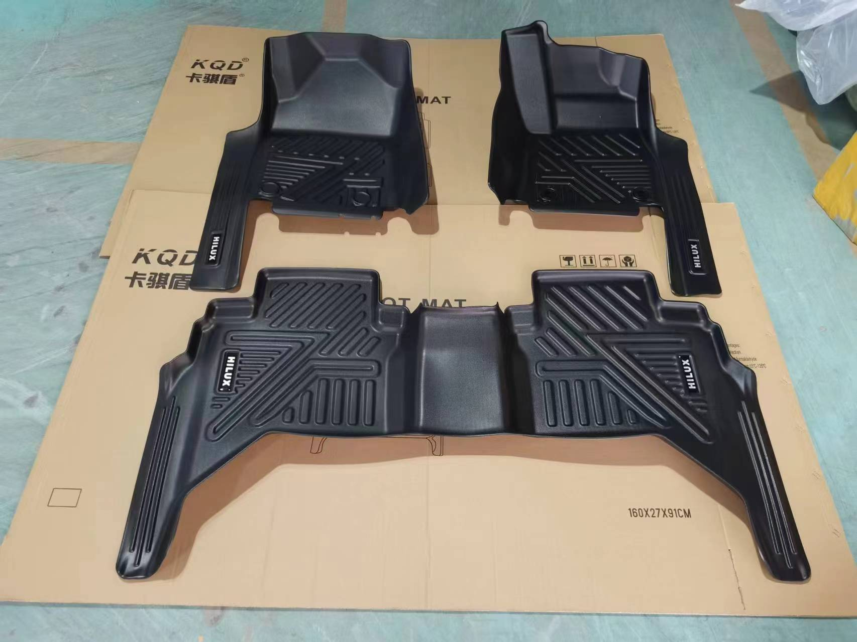 2016-2018 HILUX REVO FOOT MAT/4DOORS/2ROWS/3PCSMYS