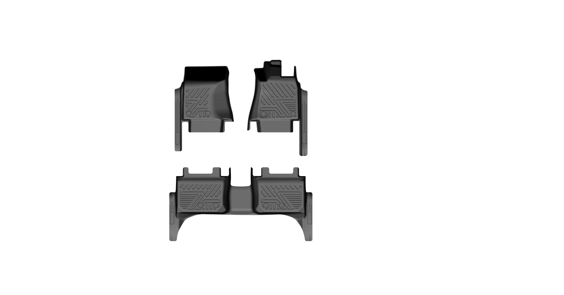 2013-2018 CROWN221/220 5SEATS FOOT MAT/2 ROWS/3PCS (MG)