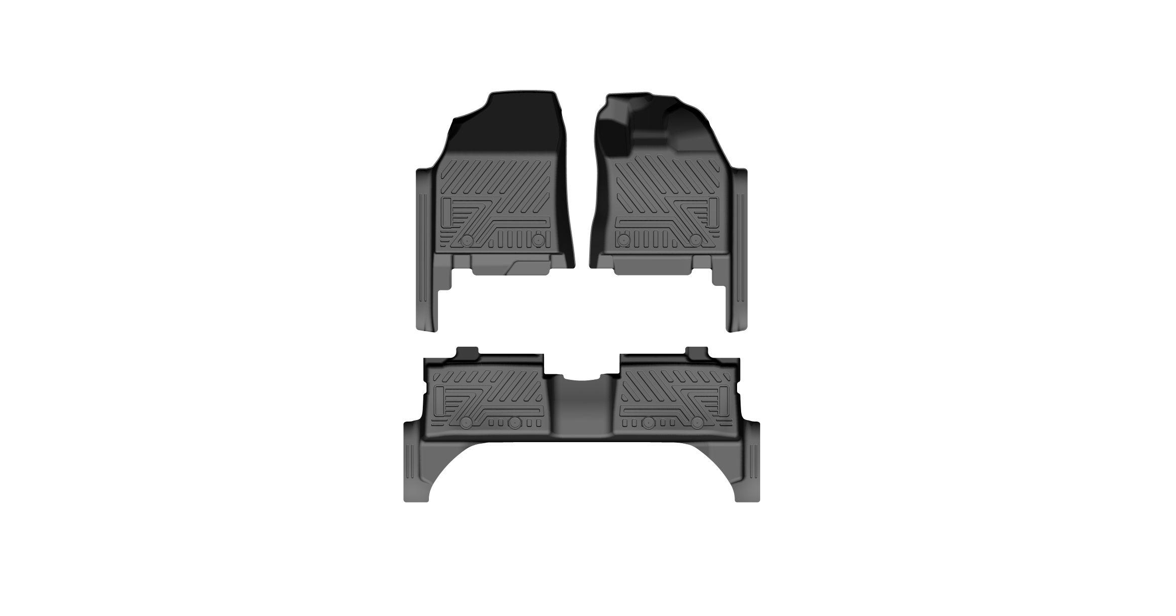 2011-2022 CT-200H 5SEATS FOOT MAT/2 ROWS/3 PCS (MG)