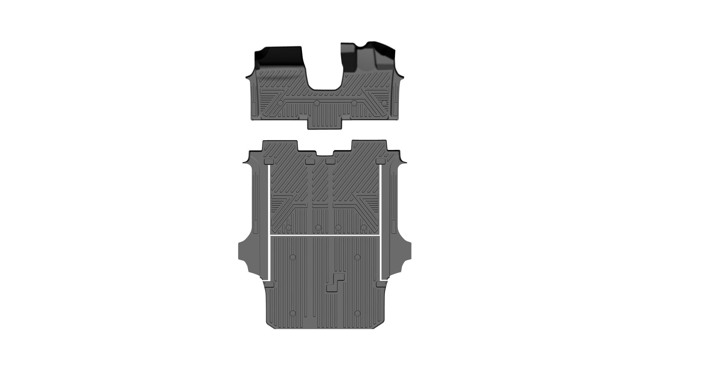 ALPHARD 25 2012-2015 FLOOR MAT/4 DOORS/3ROWS/4PCS MG