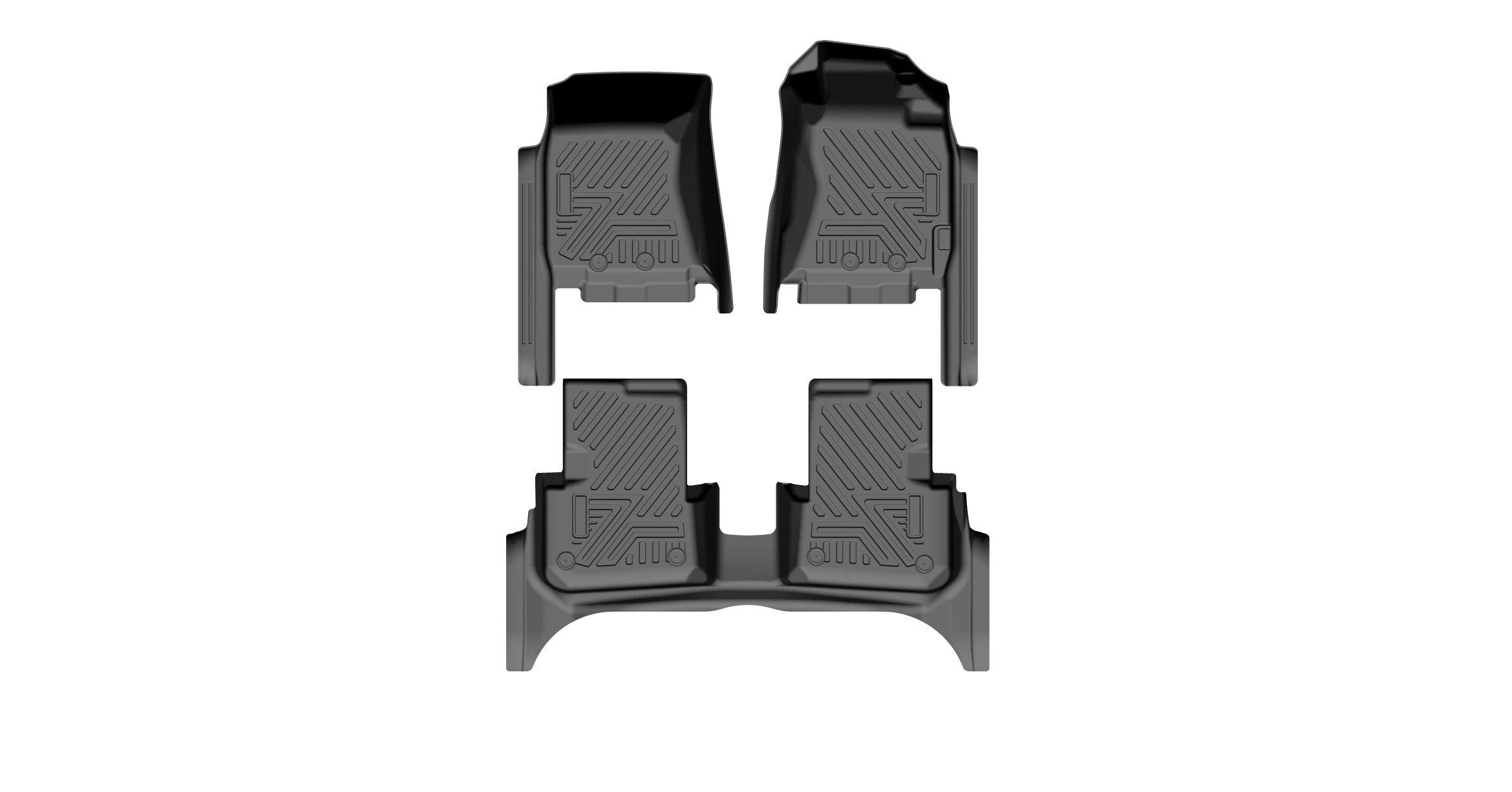 FOREST 2009-2014 FLOOR MAT/4 DOORS/2ROWS/3PCS MG