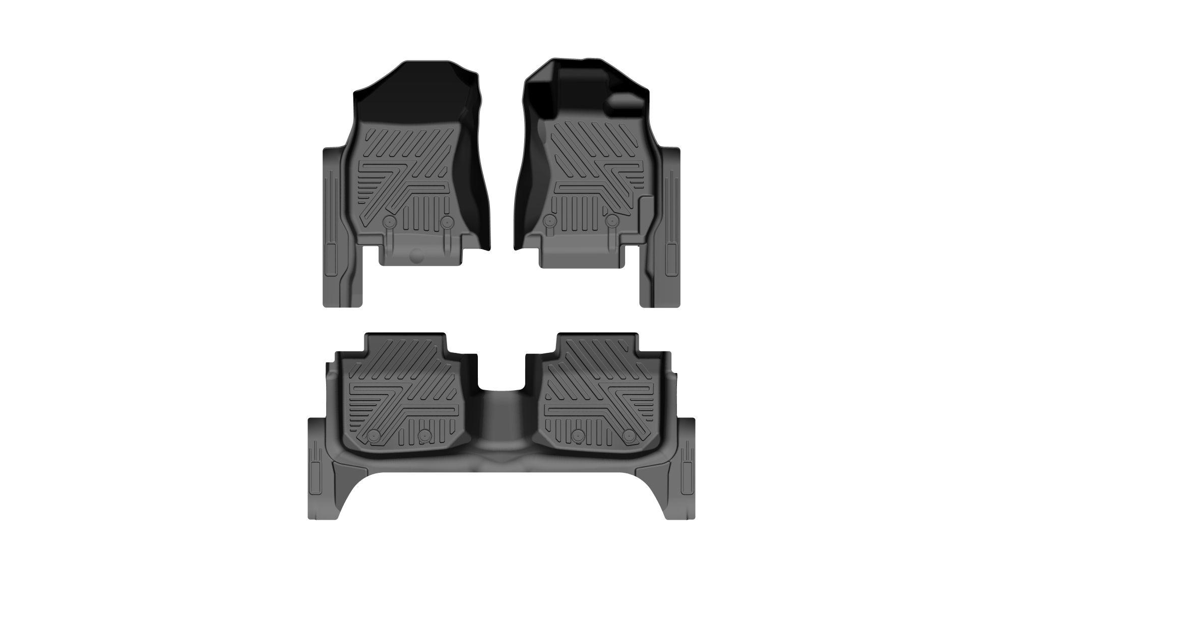 OUTBACK 2015-2018 FLOOR MAT/4 DOORS/2ROWS/3PCS MG