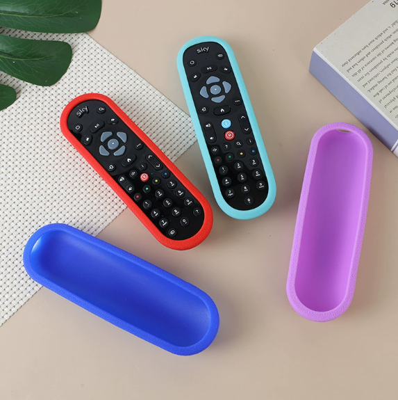 For SKY Remote Control Silicone Universal Protective Cover Rainbow Luminous Thickened Drop-resistant Protective Cover