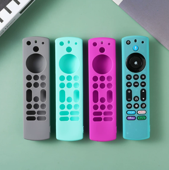 Silicone Luminous Protective Cover for Toshiba Toshiba Frie TV 4 Alexa REMOTE Remote Control
