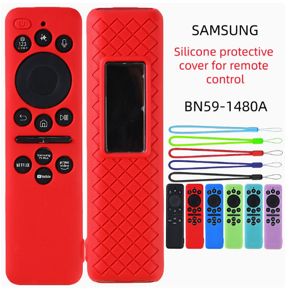 Suitable for Samsung Bn59-01480A 01480L Solar Remote Control Silicone Protective Cover Cut Out Anti-Fall Cover