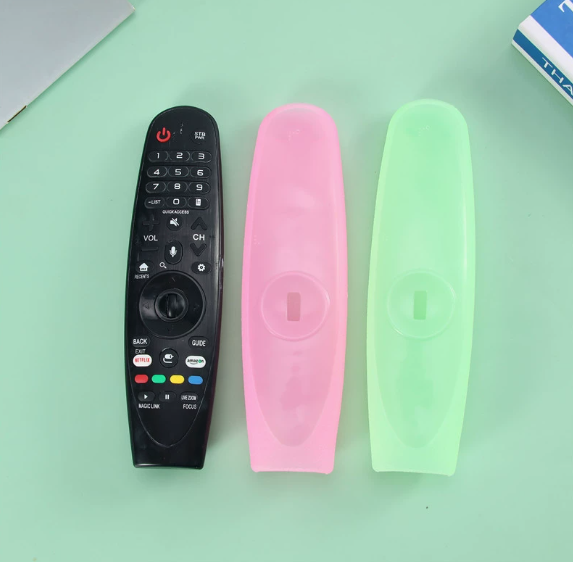 For LG MR-600 650 TV remote control silicone protective case transparent jelly color thick anti-fall