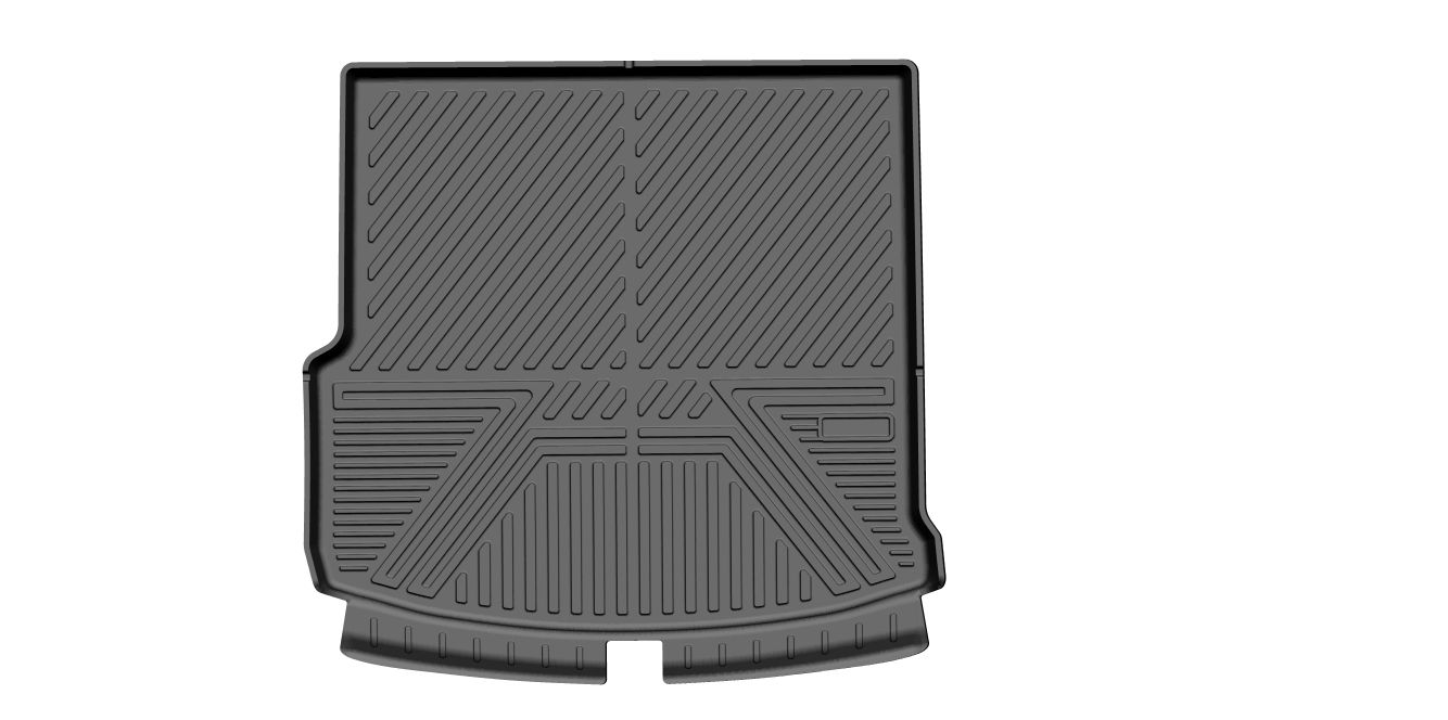 2021-2022 VOYAH FREE REAR TRUNK MAT 5D max WITH EXTENSION PLATE(CN)