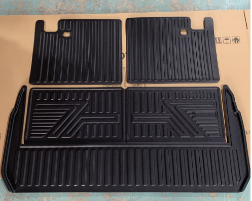 2024 PRADO REAR TRUNK MAT WITH EXTENSION PLATE 5D max(CO)