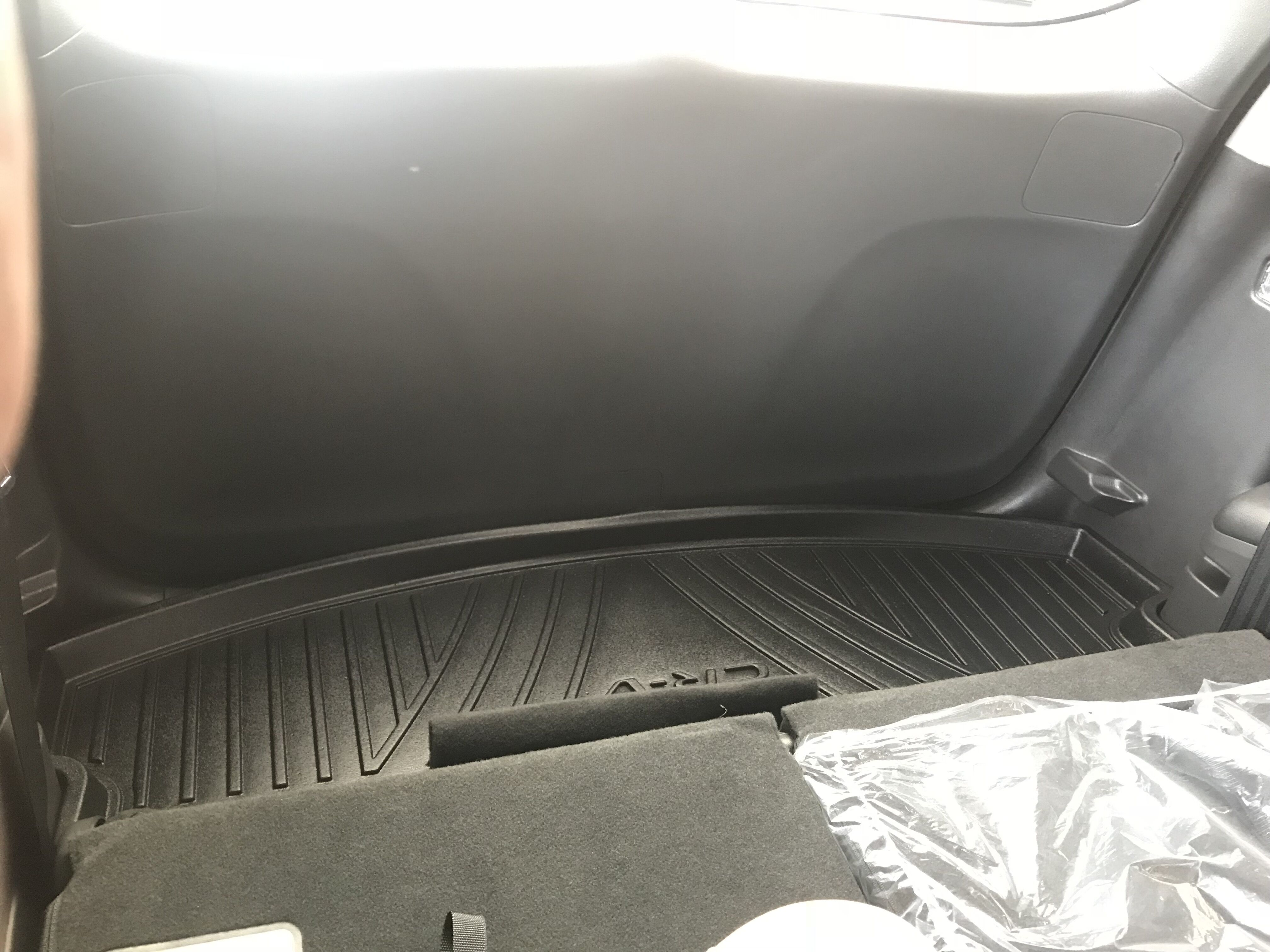 2017-2022 CR-V REAR TRUNK MAT 5D max WITH EXTENSION PLATE(PH)