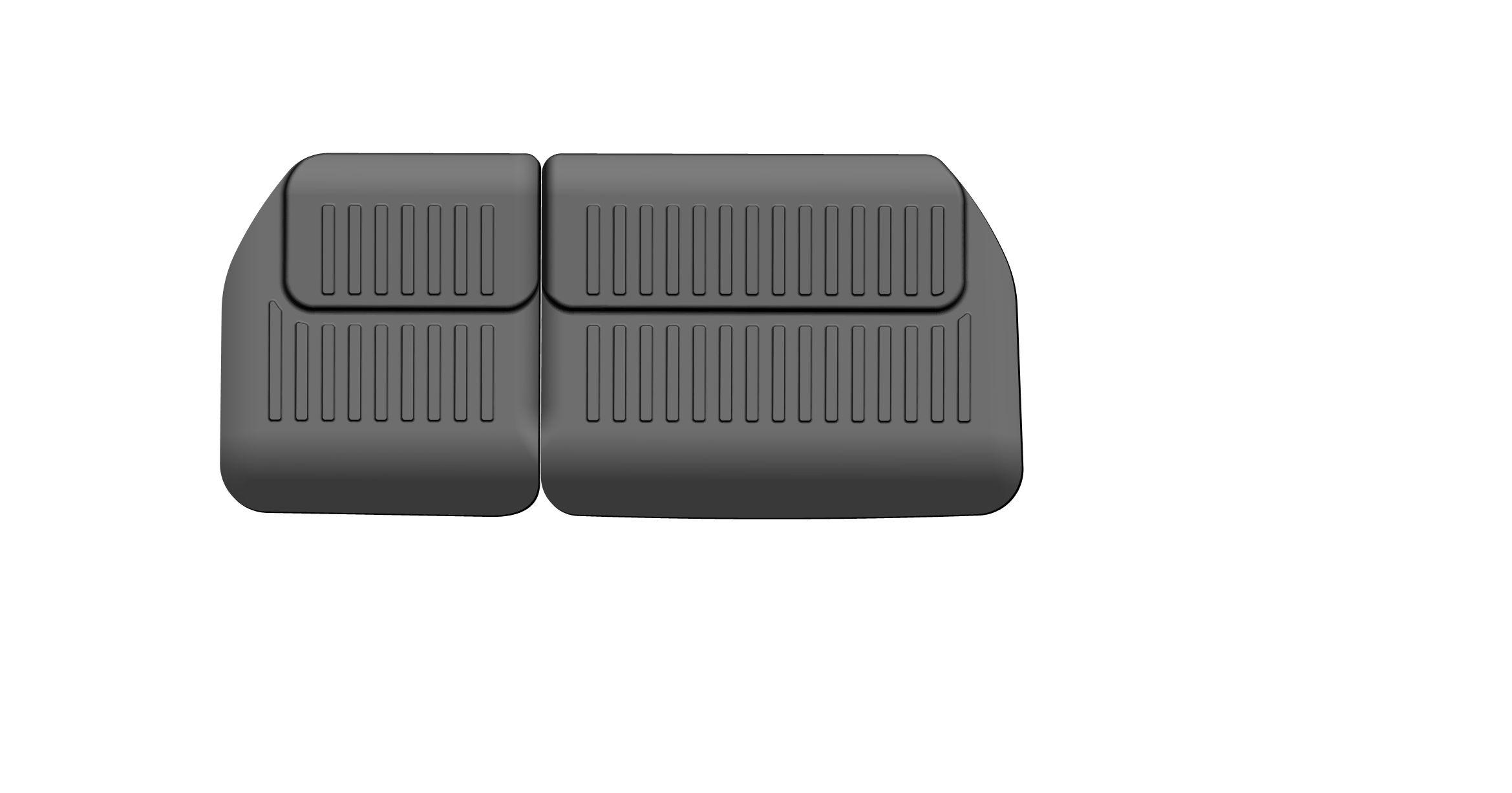 2006-2015 ESTIMA BACK SEAT MATMGwithout aisle for third row