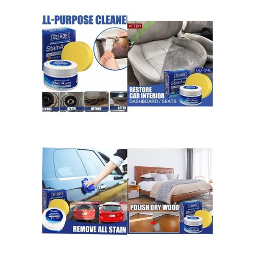 all purpose cleaning cream for stain removal, polishing dry wood, cleaning tiles etc