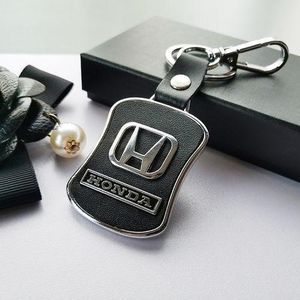 Honda  Leather Key Ring Key Holder