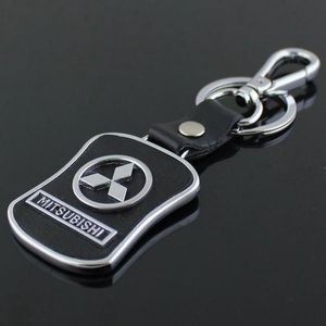 Mitsubishi  Leather Key Ring Key Holder