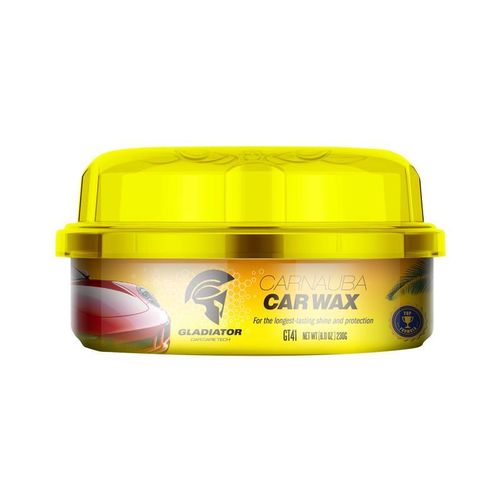 Gladiator Carnauba Car Wax Longest-Running Shine & Protection High Glos