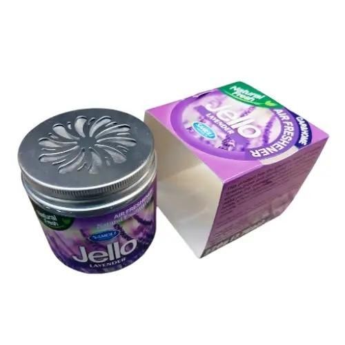 Jello Lavender Flavor Air Freshener Gel Long Lasting Fragrance