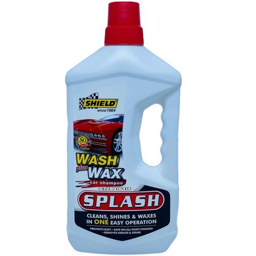 Shield SPLASH WASH PLUS WAX CAR SHAMPOO