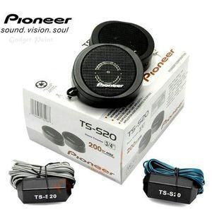Pioneer TS-S20 High-Power 20mm Dome Tweeter Speaker 200W Max-Car Audio Upgrade, Titanium Diaphragm,Easy Mount pair