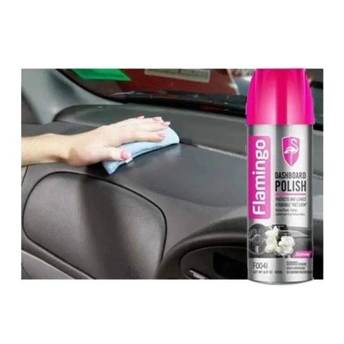 Flamingo Car Dashboard Polish Cleaner- Jasmine.