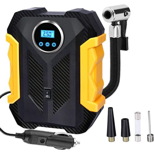 Digital Tire Inflator, Air Compressor for Cars, 12V Auto Tyre Pump