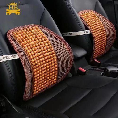 Beads car seat backrest support