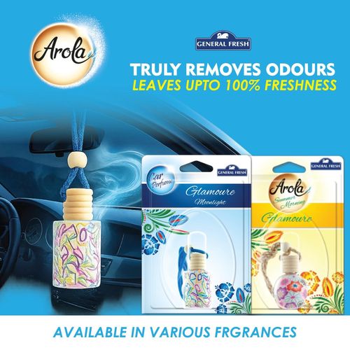 General Fresh Arola Car Glamoure Air Freshener (2 PACK value combo)!