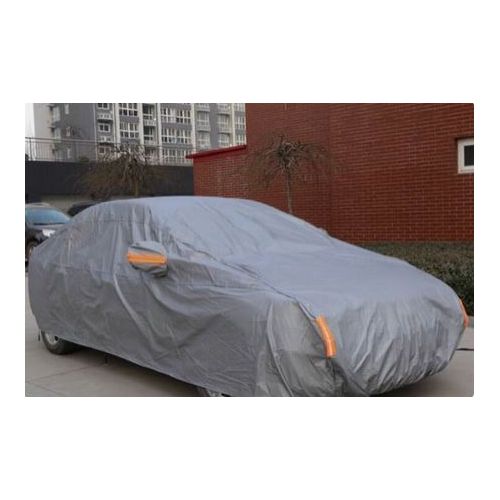 6 Layers Full Car Cover Indoor Outdoor Sunscreen Heat Protection Dustproof Waterproof - Size YXL