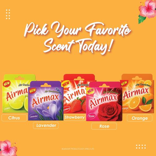 Airmax Deodoriser Air Fresheners (5 pack combo value pack)!